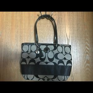 Coach tote used condition
